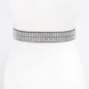 Rhinestone Western Belt – 1.5″ PU Sparkle