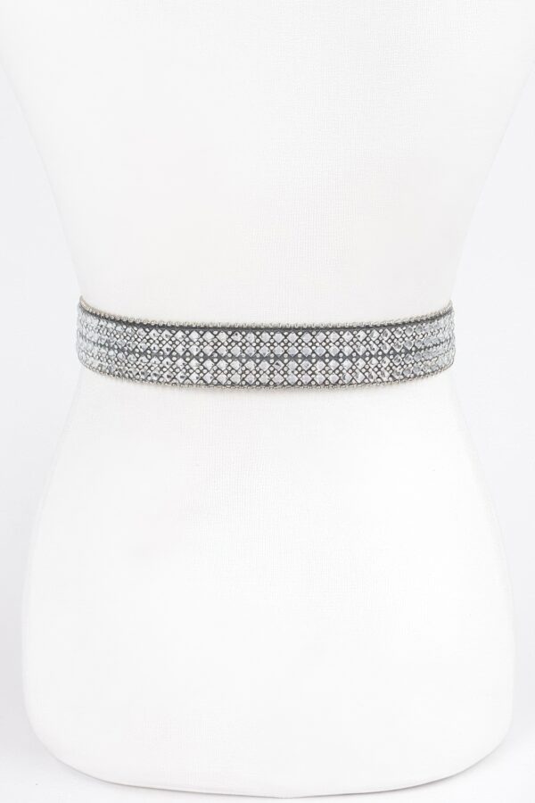 Rhinestone Western Belt – 1.5″ PU Sparkle