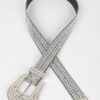 Rhinestone Western Belt – 1.5″ PU Sparkle