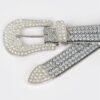 Rhinestone Western Belt – 1.5″ PU Sparkle