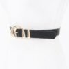 Faux Leather Multi-Metal Buckle Belt – Polished Accent