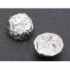 Gold-Dip Interwoven Metal Earrings – Sterling Silver Posts