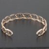 Mariner Chain Cuff Bracelet – Polished Metal