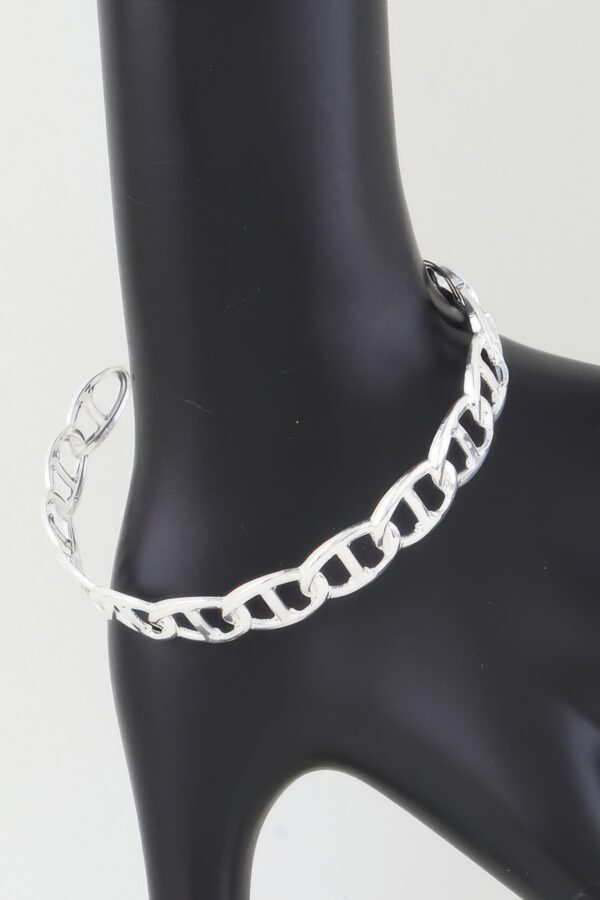 Mariner Chain Cuff Bracelet – Polished Metal