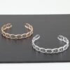 Mariner Chain Cuff Bracelet – Polished Metal