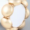 Dome Cuff Bracelet – Polished High-Shine Metal