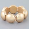 Dome Cuff Bracelet – Polished High-Shine Metal