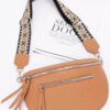 Faux Leather Crossbody Belt Bag – Sleek Zipper
