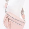 Faux Leather Crossbody Belt Bag – Sleek Zipper