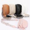 Faux Leather Crossbody Belt Bag – Sleek Zipper