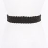 Braided Belt with Polished Metal Buckle – 2″ Wide