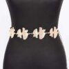 Leaf Chain Belt – Gold-Tone Iron