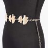 Leaf Chain Belt – Gold-Tone Iron