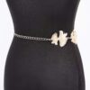Leaf Chain Belt – Gold-Tone Iron