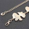Leaf Chain Belt – Gold-Tone Iron