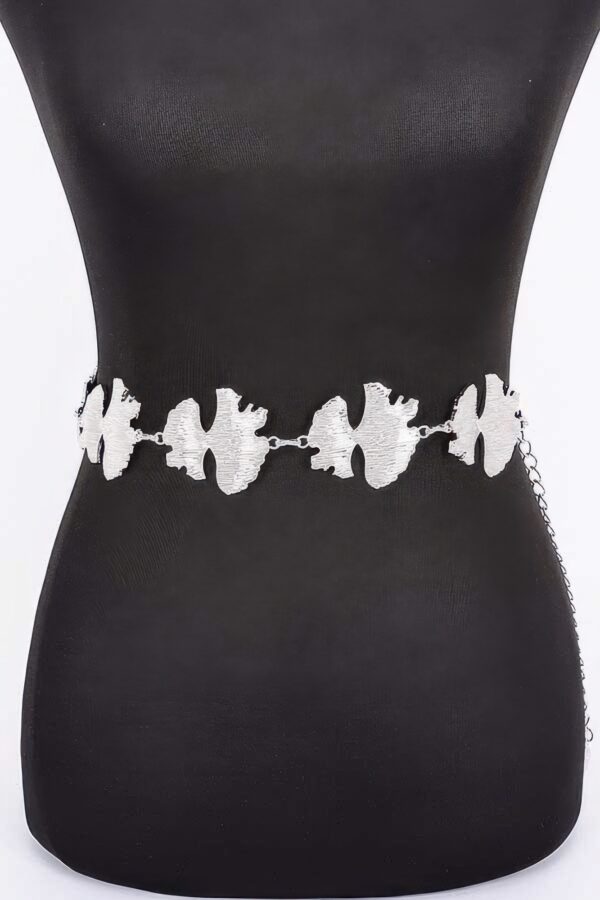 Leaf Chain Belt – Gold-Tone Iron