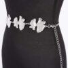 Leaf Chain Belt – Gold-Tone Iron