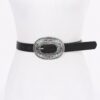 Vintage Multi-Metal PU Belt with Bead Detail