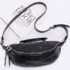 Urban Explorer Metallic Crossbody Bag with Bold Strap