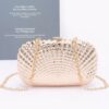 Metal Case Clutch – Polished Mixed-Metal Finish