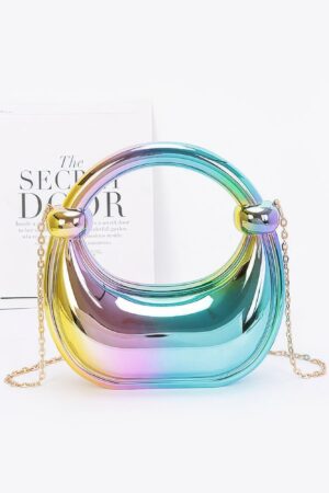 Acrylic Case Bag with Mixed-Metal Chain