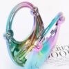 Acrylic Case Bag with Mixed-Metal Chain