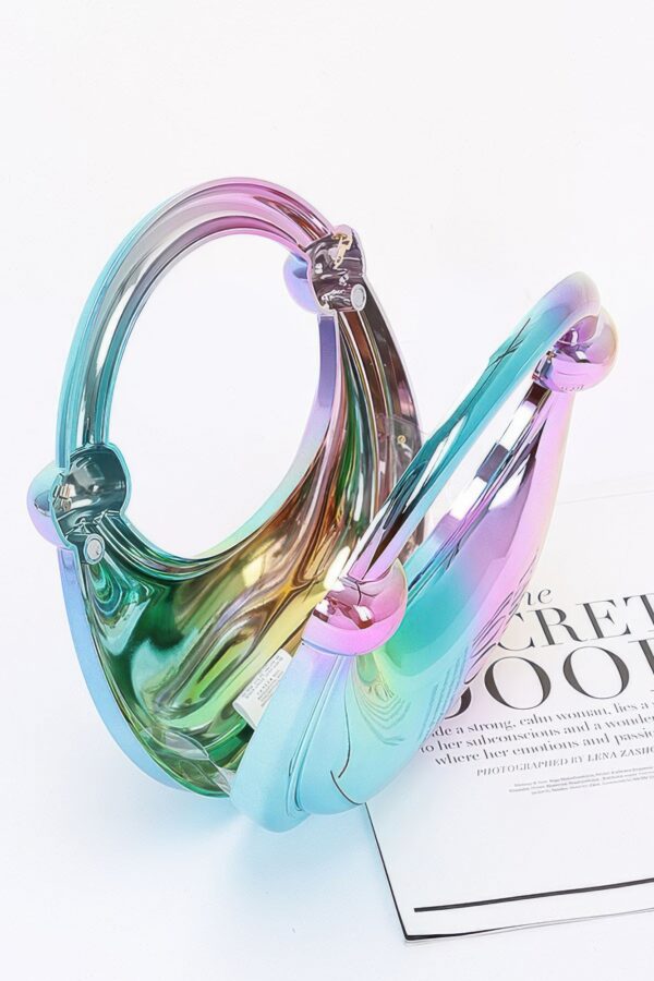 Acrylic Case Bag with Mixed-Metal Chain