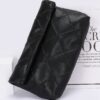Mystique Quilted Faux Leather Clutch – Chain Strap
