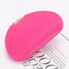 Satin Case Bag with Gold Chain – Structured Evening Clutch