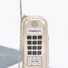 ChainLink Mobile Metallic Phone-Shaped Bag