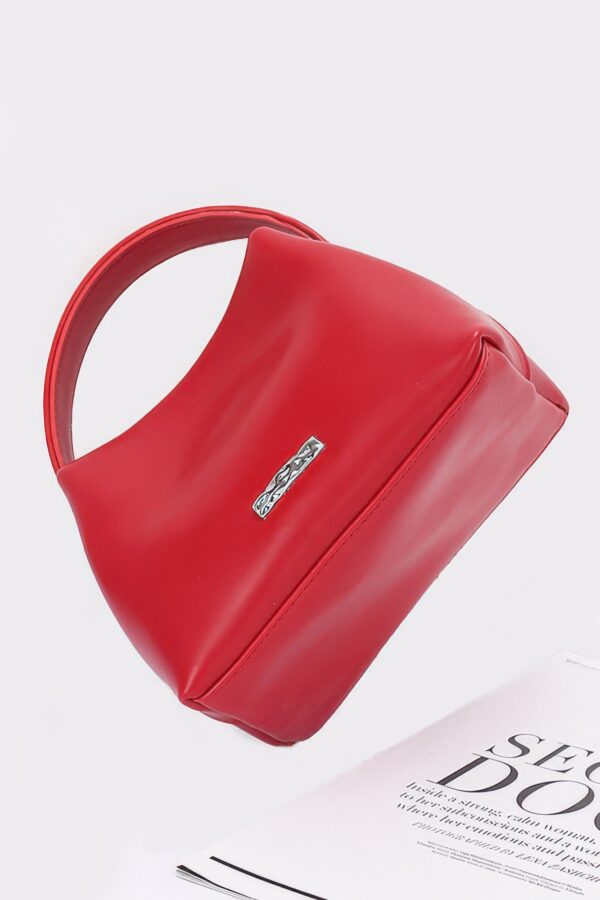 Mystique Faux Leather Tote with Secret Door Logo