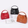 Mystique Faux Leather Tote with Secret Door Logo