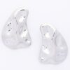 Gold-Dipped Earrings with Sterling Silver Posts