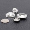 Square Elegance Silver-Tone Geometric Earrings