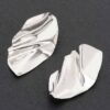 Wave Gold-Plated Drop Earrings – Sculpted Wave Design