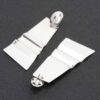 Gold-Tone Elongated Square Drop Earrings