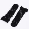 Sheer Net Socks – Open-Hole Mesh Detail
