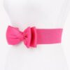 Bowknot Elastic Waist Belt – Slim Bow Accent