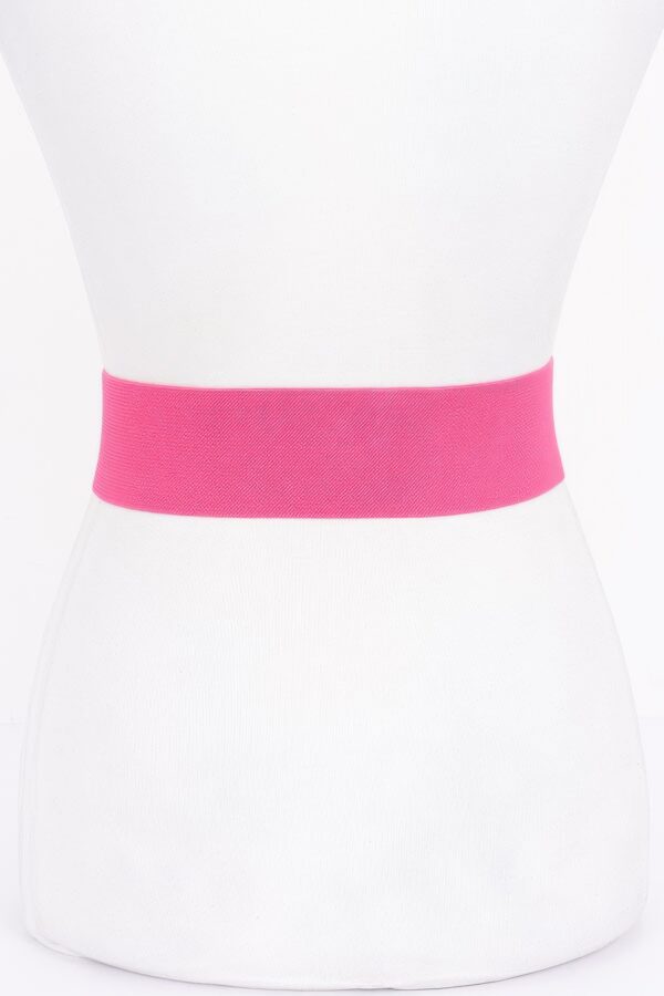 Bowknot Elastic Waist Belt – Slim Bow Accent