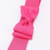 Bowknot Elastic Waist Belt – Slim Bow Accent