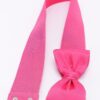 Bowknot Elastic Waist Belt – Slim Bow Accent