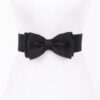 Bowknot Elastic Waist Belt – Slim Bow Accent