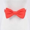 Bowknot Elastic Waist Belt – Slim Bow Accent