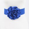 Sculpted Flower Belt – Elastic PU Waist Cincher
