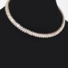 Cubic Zirconia Choker – 14″ Radiant Necklace