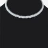 Cubic Zirconia Choker – 14″ Radiant Necklace