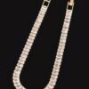 Cubic Zirconia Bracelet – Slim Polished Row