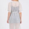 V-Neck Crochet Lace Cover-Up – Lightweight Beach Layer