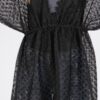 V-Neck Crochet Lace Cover-Up – Lightweight Beach Layer