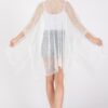 Sequin Mesh Cover-Up – Embellished Sheer Swim Layer